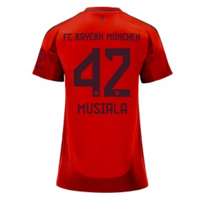 Bayern Munich Jamal Musiala #42 Hemmatröja Dam 2024-25 Kortärmad